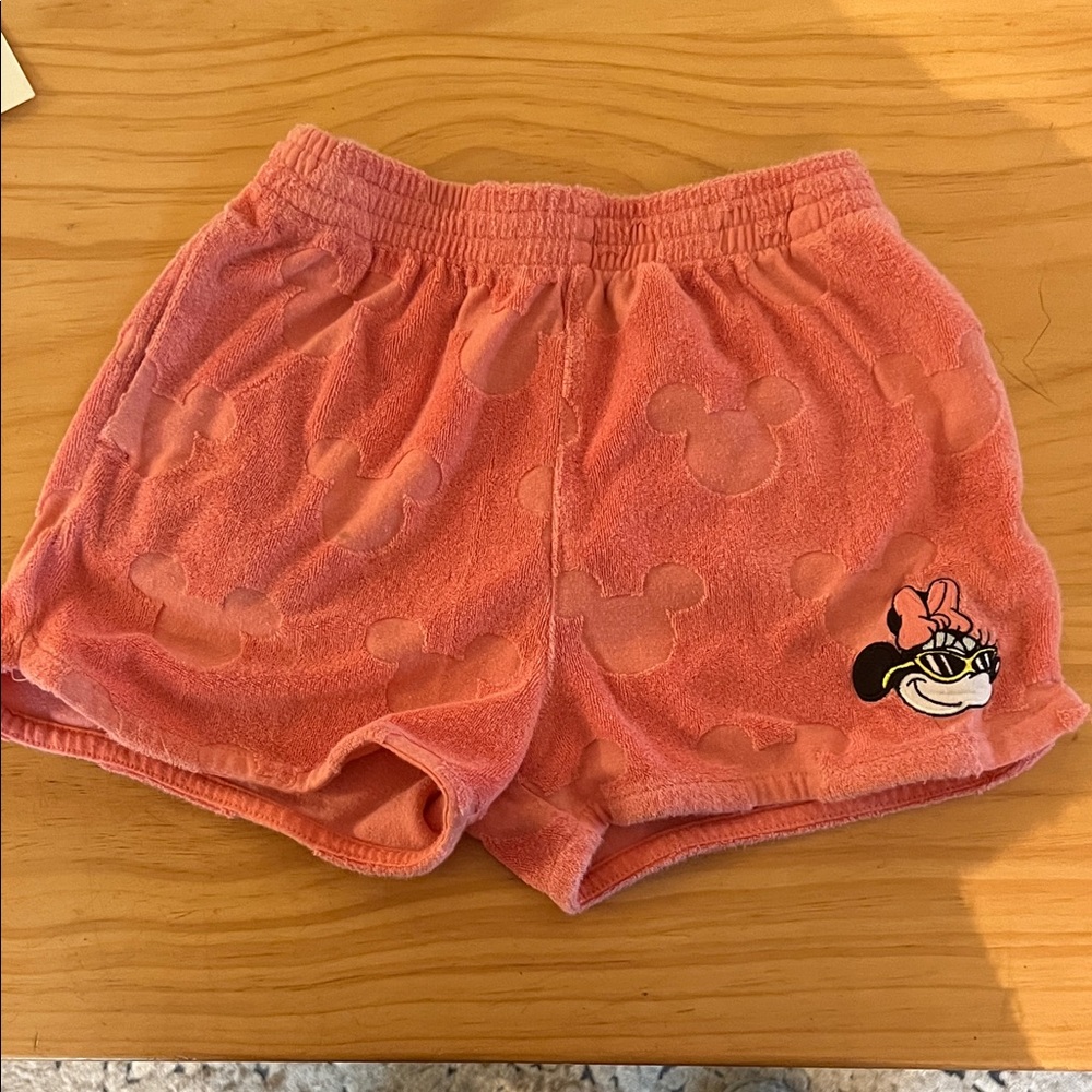 Disney Minnie Mouse Coral Kids Shorts